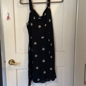 Black and white dress